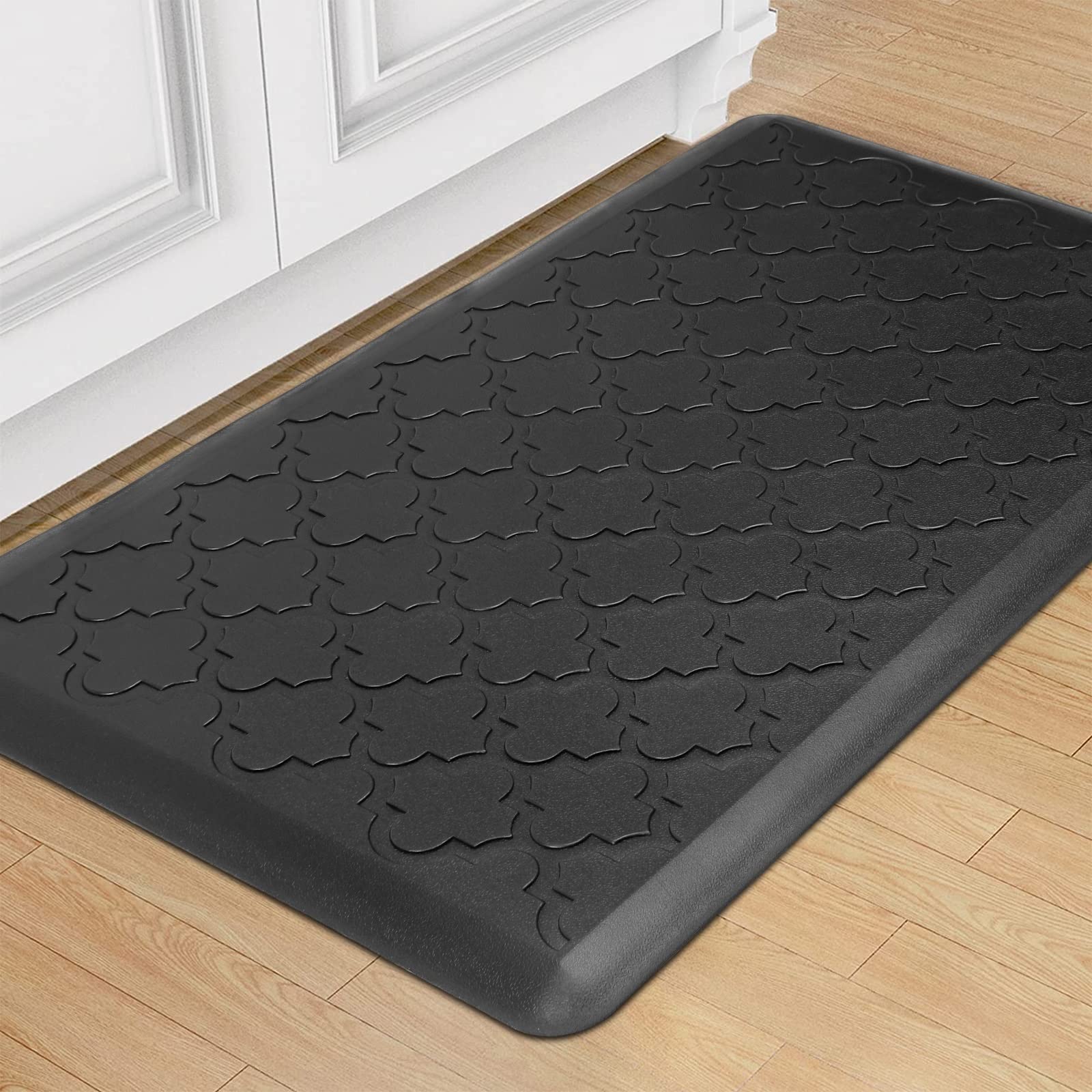 HEBE Kitchen Mat Cushioned Anti Fatigue Kitchen Floor Mat Runner 20"x60" Non Slip Kitchen Mats for Floor Waterproof Kitchen Rugs and Mats Comfort Mat for Standing Desk,Sink,Laundry