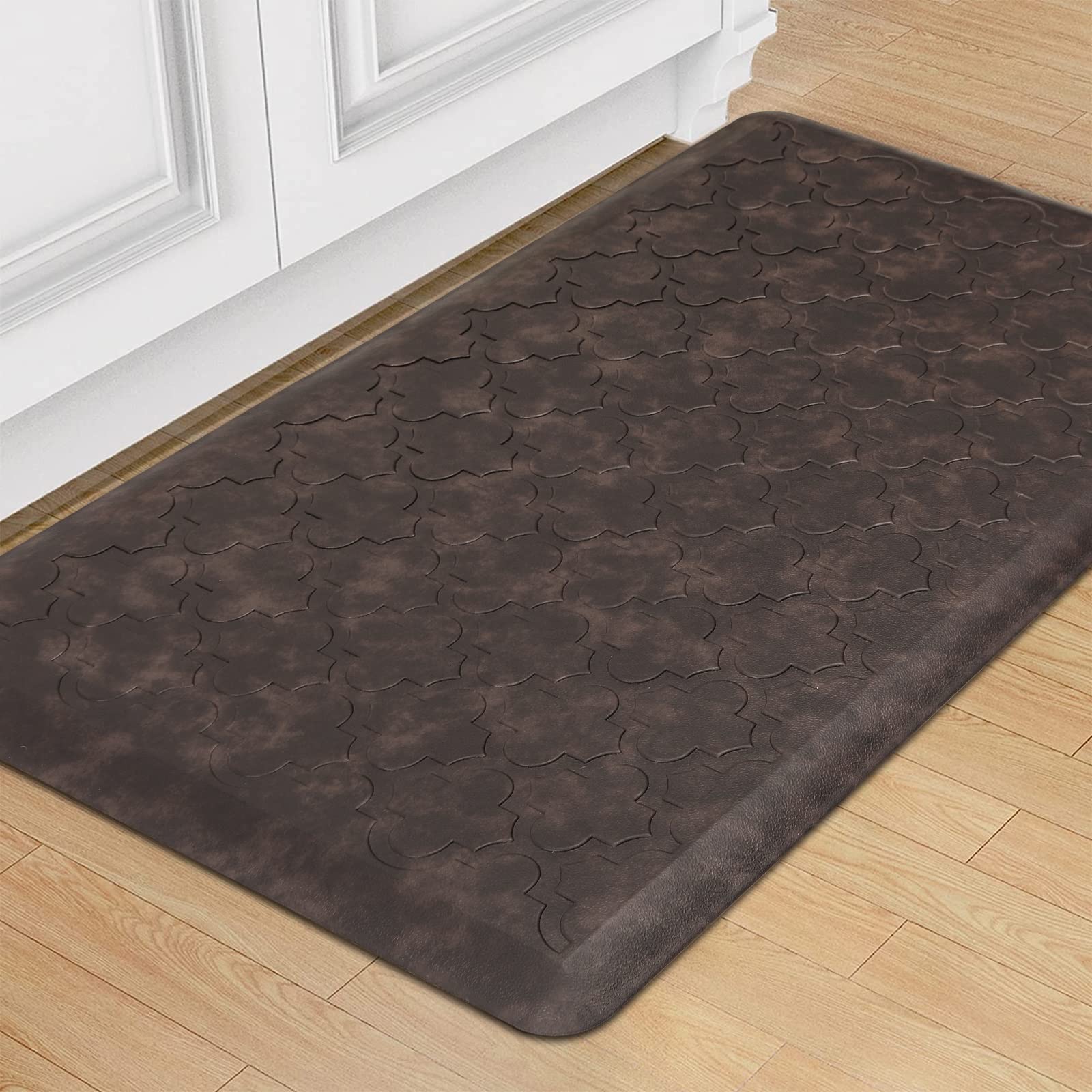 HEBE Kitchen Mat Cushioned Anti Fatigue Kitchen Floor Mat Runner 20"x60" Non Slip Kitchen Mats for Floor Waterproof Kitchen Rugs and Mats Comfort Mat for Standing Desk,Sink,Laundry