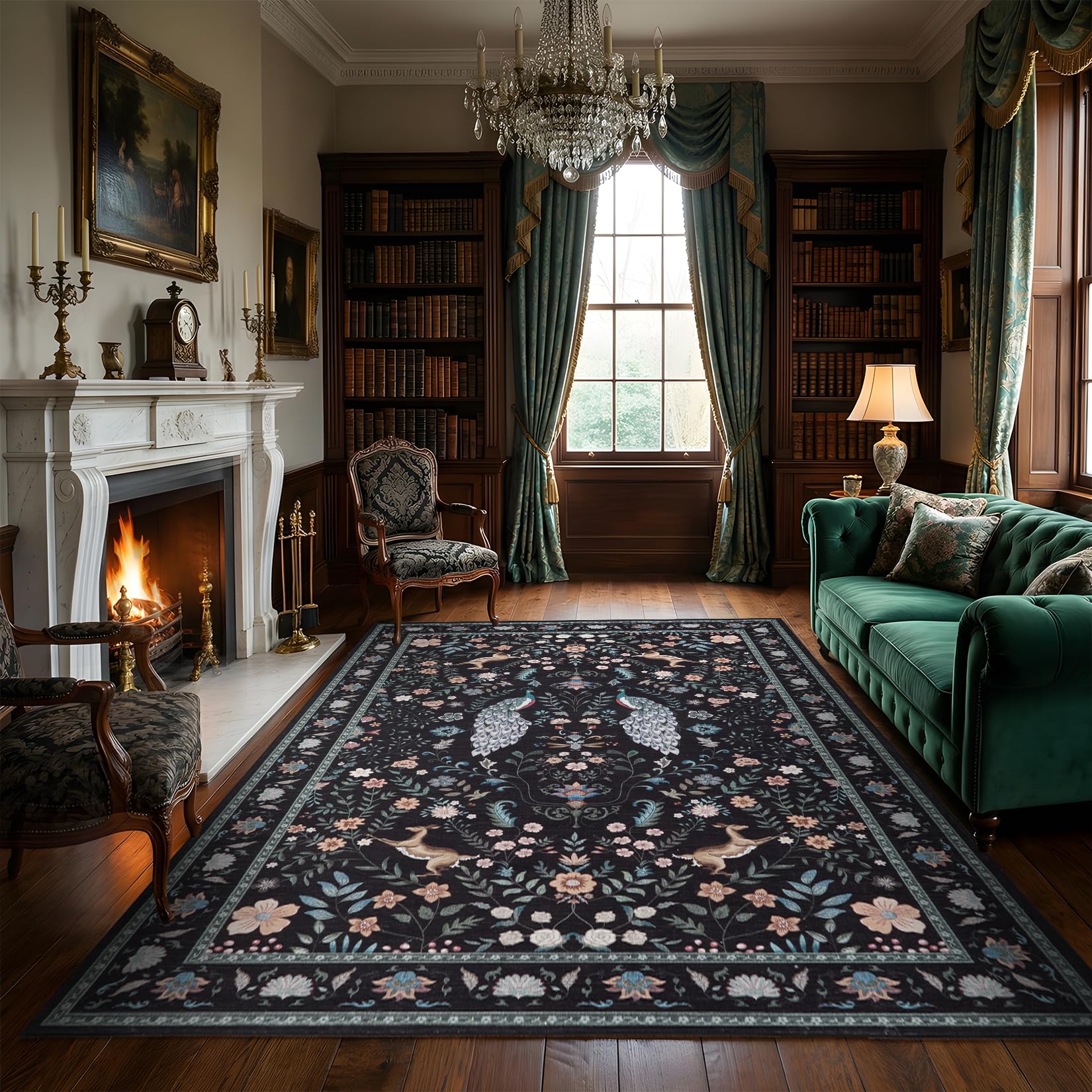 Garvee Modern Solid Rugs for Living Room 8x10 Washable Rug Large Non Slip Low Pile Foldable Carpet Ultra Soft Non-Shedding Stain-Resistant Floor Mat for Bedroom Playroom Nursery Office Dorm Cream