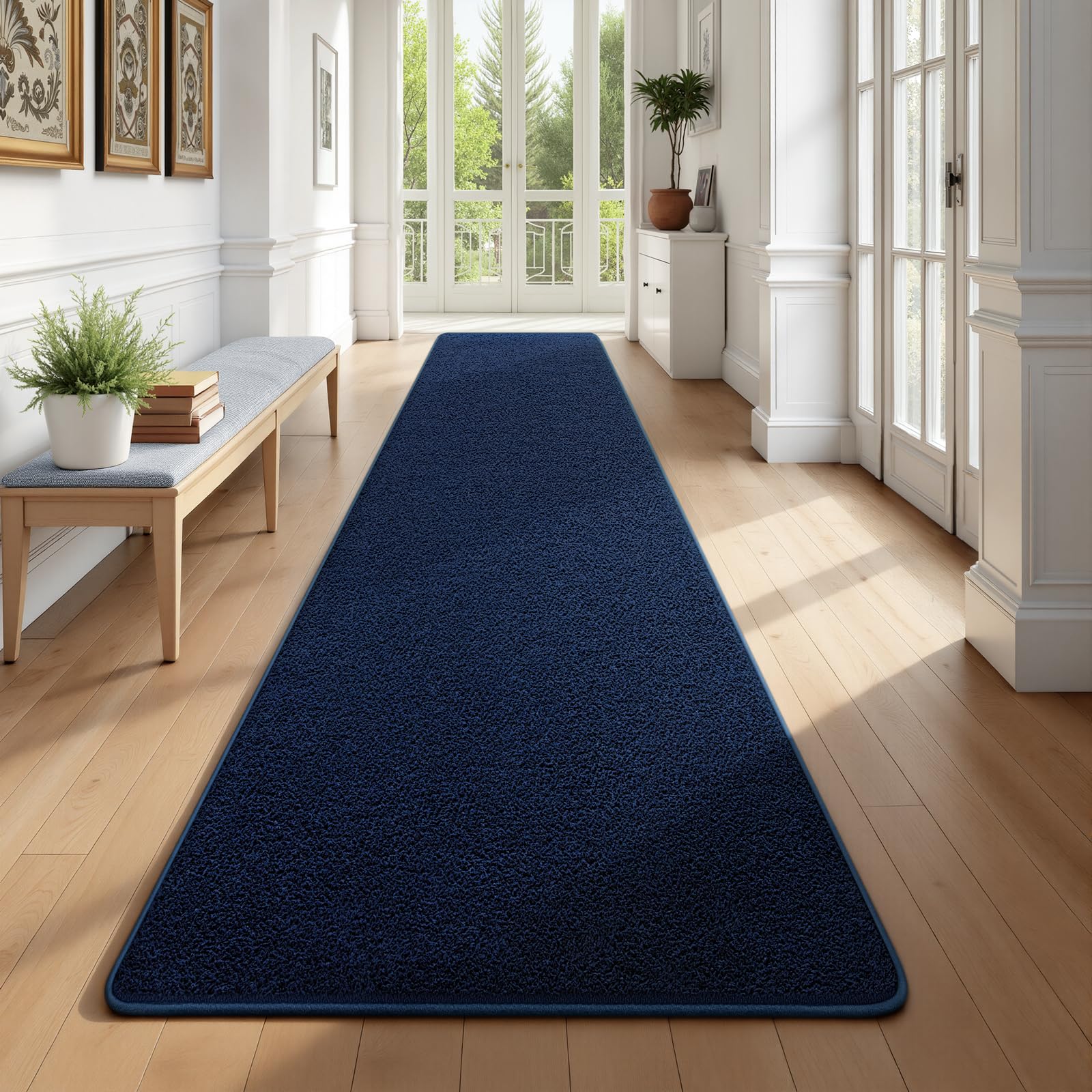 Large Modern Area Rugs for Living Room Bedroom, 6x9 Feet Dark Grey Ultra Soft Solid Thickened Memory Foam Indoor Minimalist Carpets, Non-Slip Comfy Rugs for Boys Girls Nursery Kids Room Home Décor