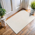 Washable Easy Jute Rug 5x7, Indoor Outdoor Rugs Natural Color Farmhouse Area Rugs for Living Room, Kitchen, High Traffic Area, Easy to Clean Solid Boho Woven Design Outside Carpet (5 X 7 Natural)