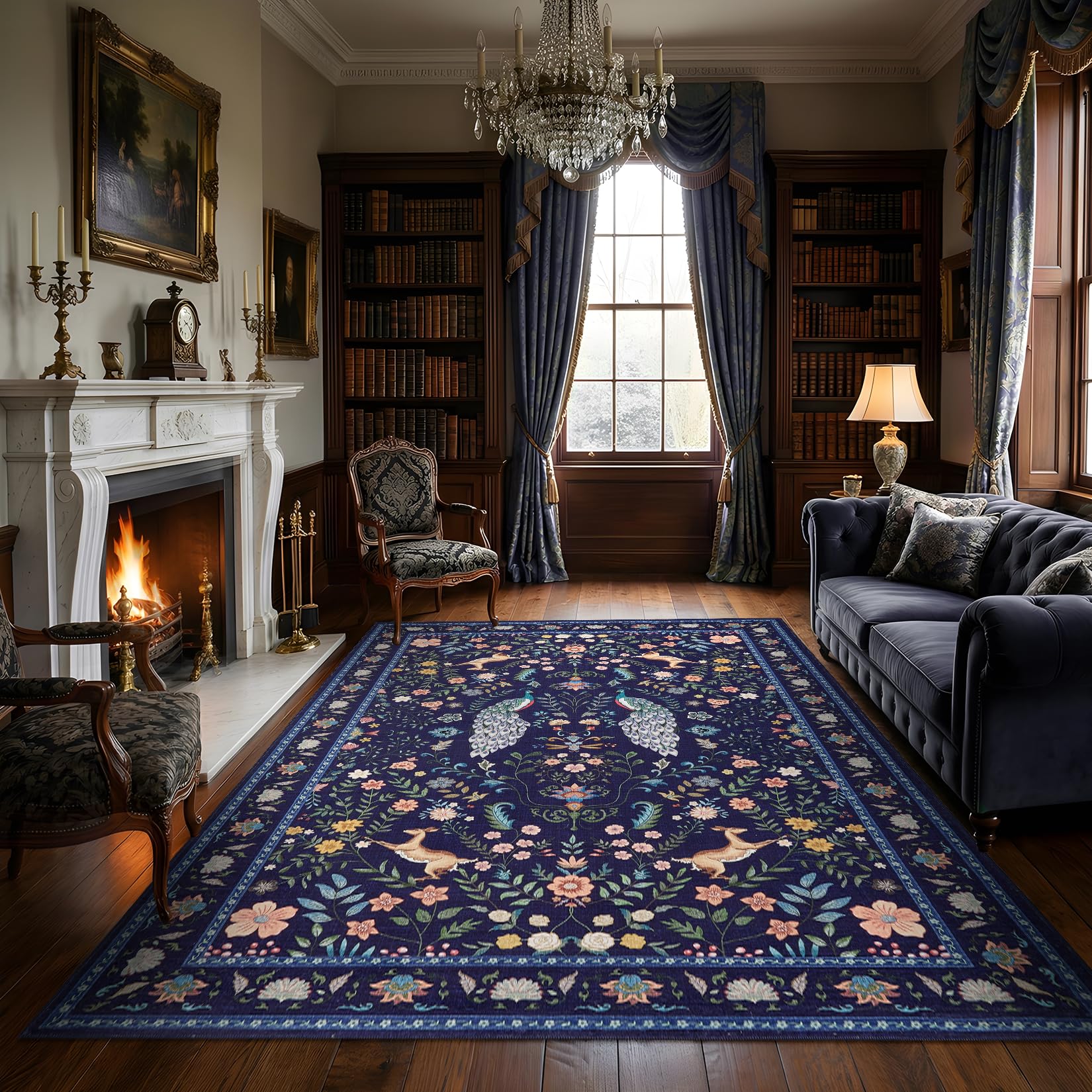 Garvee Modern Solid Rugs for Living Room 8x10 Washable Rug Large Non Slip Low Pile Foldable Carpet Ultra Soft Non-Shedding Stain-Resistant Floor Mat for Bedroom Playroom Nursery Office Dorm Cream