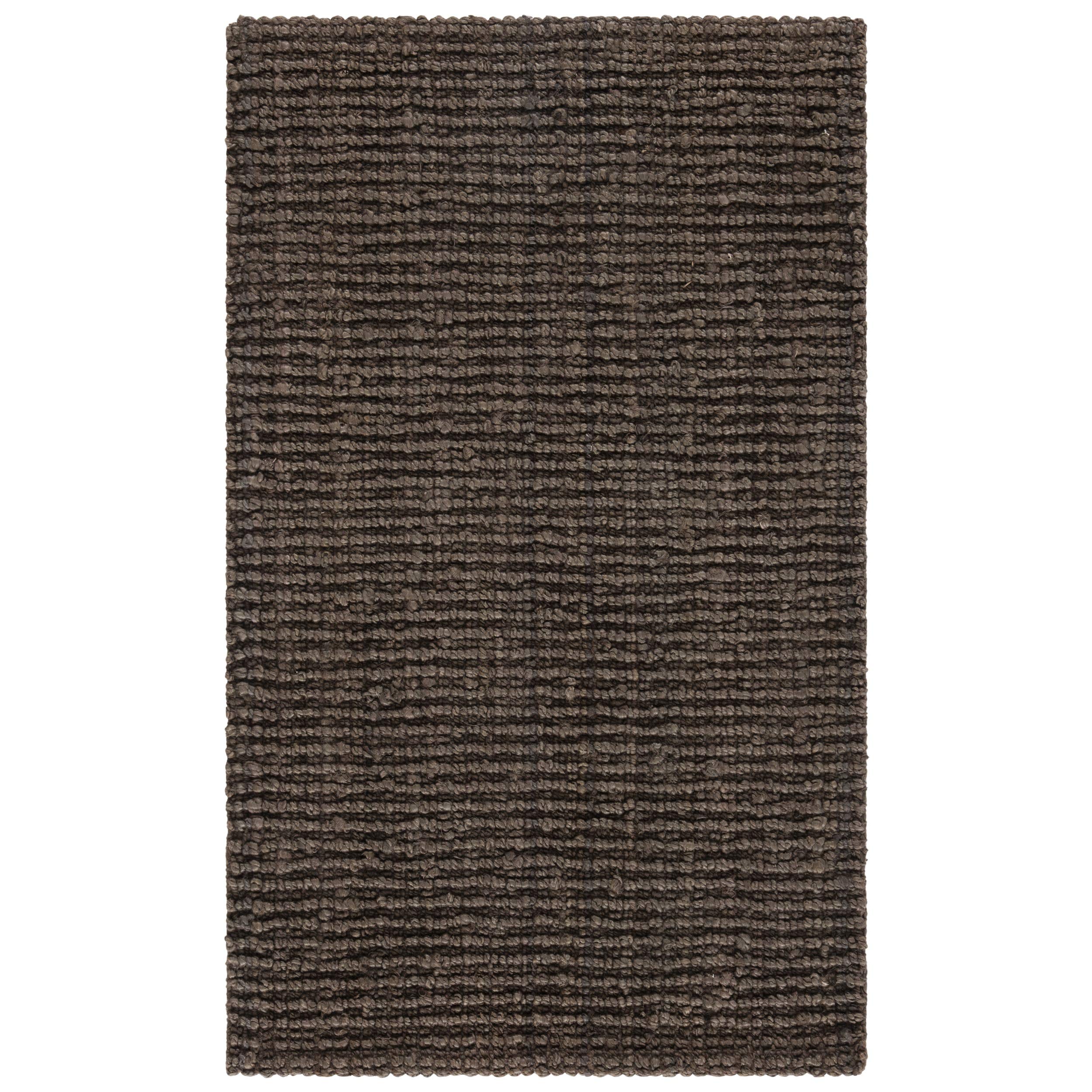 SAFAVIEH Area Rug 9x12 - Natural Fiber Collection - Large - Natural Brown, Handmade Jute, Farmhouse Style, Chunky Textured Thick Pile (NF447A)