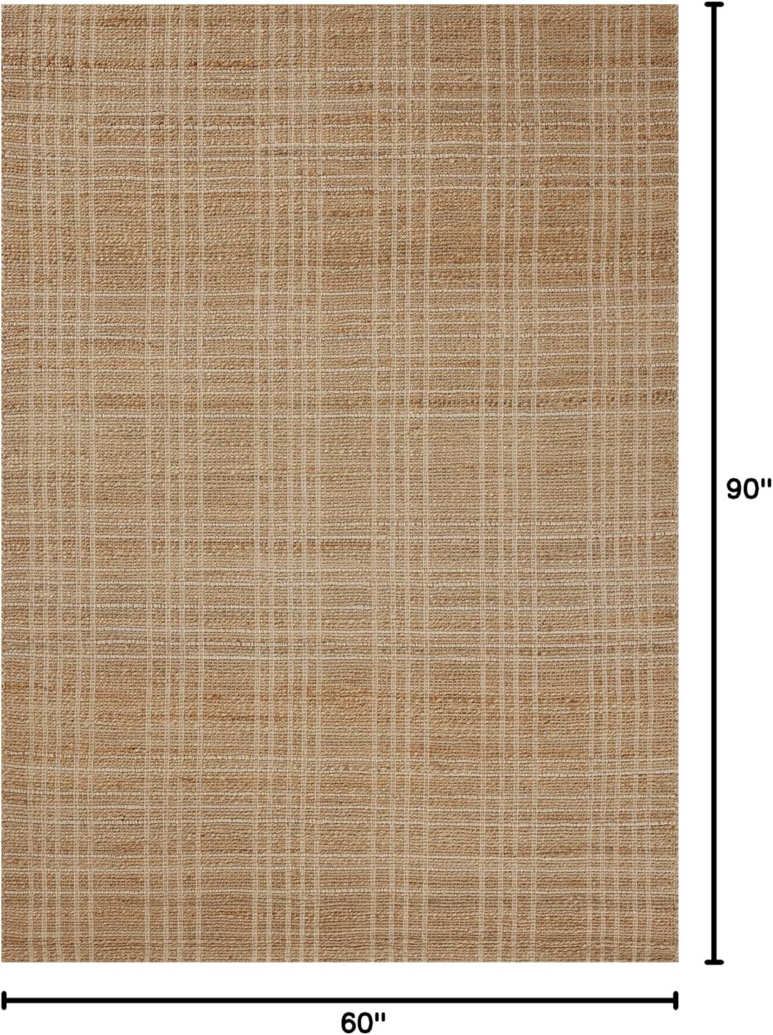 Loloi Chris Loves Julia Judy Collection JUD-01 Natural/Cream 5'-0" x 7'-6" Area Rug