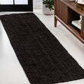 JONATHAN Y Pata Hand Woven Chunky Jute Light Ivory Indoor Area Rug, 5x8, Bohemian, Rustic, Cottage, Easy-Cleaning for Living Room, Bedroom, Kitchen, Non-Shedding (NRF102B-5)