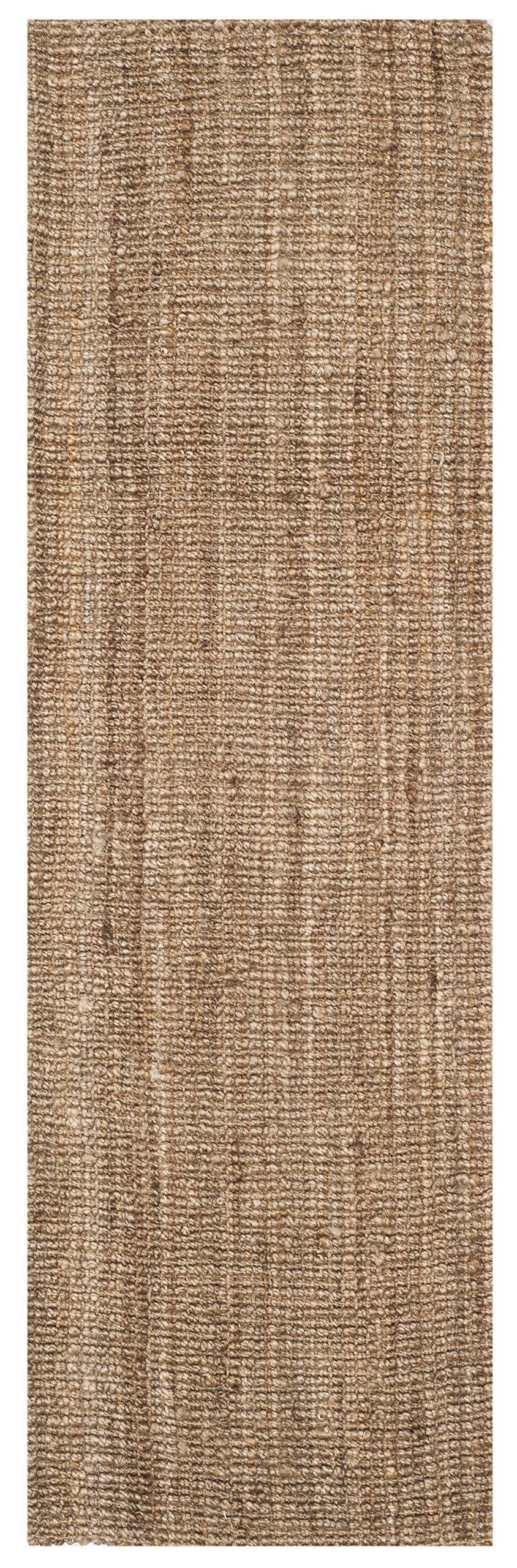 SAFAVIEH Area Rug 9x12 - Natural Fiber Collection - Large - Natural Brown, Handmade Jute, Farmhouse Style, Chunky Textured Thick Pile (NF447A)