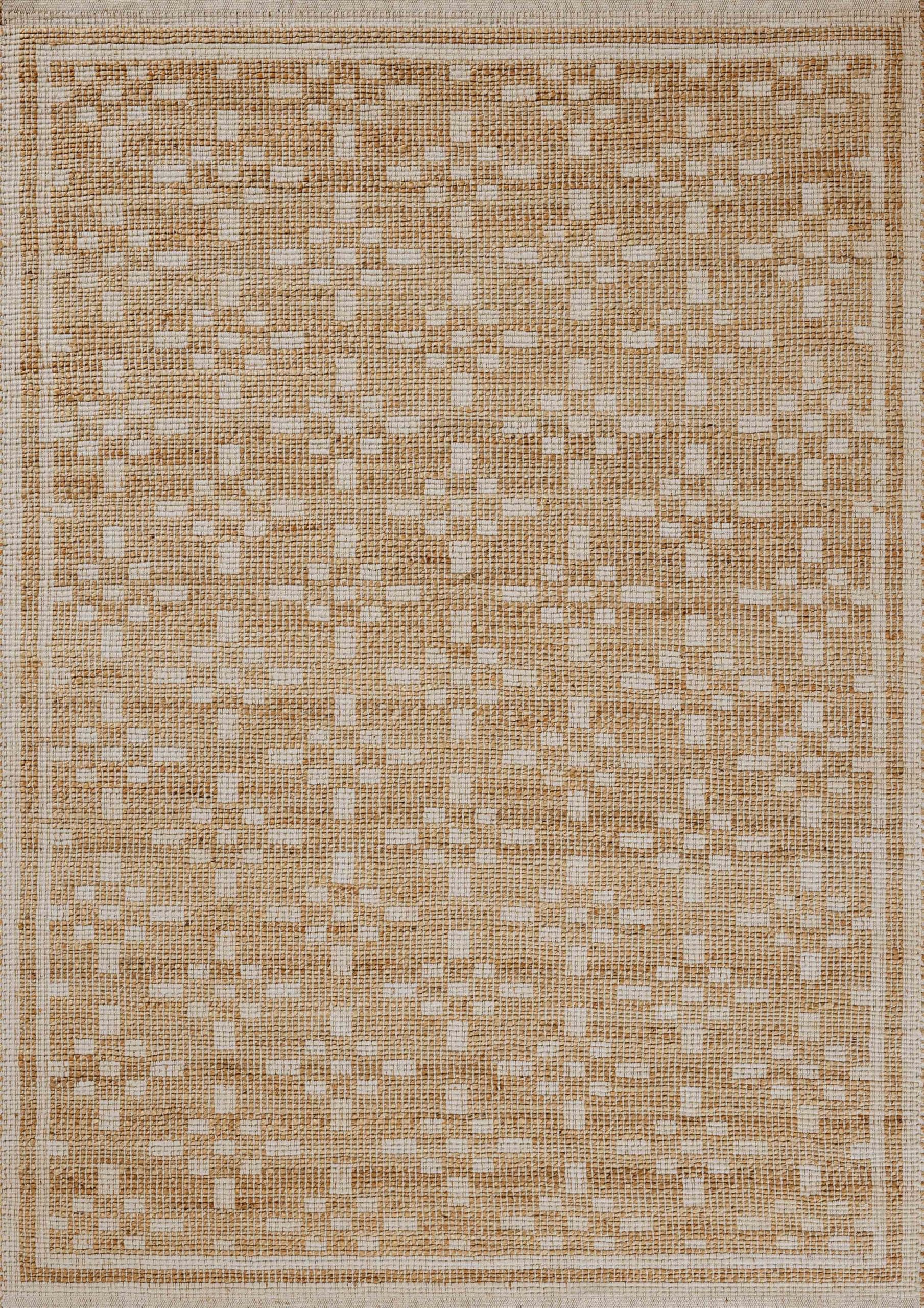 Loloi Chris Loves Julia Judy Collection JUD-01 Natural/Cream 5'-0" x 7'-6" Area Rug
